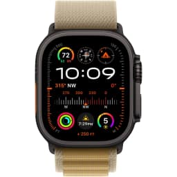 Ремешок Apple Watch Ultra 49mm Alpine Loop L Black Ti ium Finish, Tan — фото 3