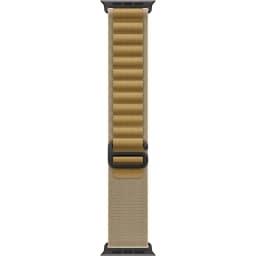Ремешок Apple Watch Ultra 49mm Alpine Loop M Black Ti ium Finish, Tan — фото 1