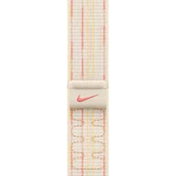 Ремешок Apple Watch 46mm Nike Sport Loop, Starlight/Pink — фото 1