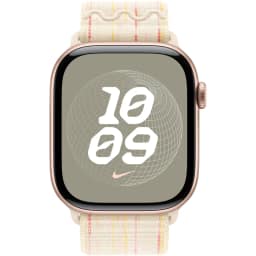 Ремешок Apple Watch 46mm Nike Sport Loop, Starlight/Pink — фото 2