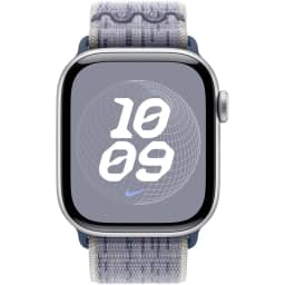 Ремешок Apple Watch 40mm Nike Sport Loop, Grey/Blue — фото 2