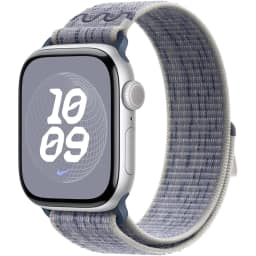 Ремешок Apple Watch 40mm Nike Sport Loop, Grey/Blue — фото 3