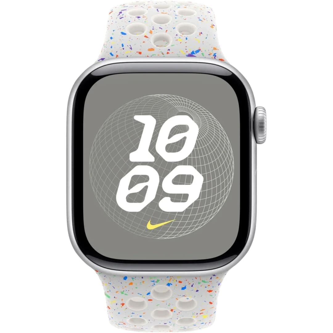 Ремешок Apple Watch 40mm Nike Sport Band M L, Pure Platinum — фото 2
