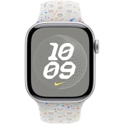 Ремешок Apple Watch 40mm Nike Sport Band M L, Pure Platinum — фото 2