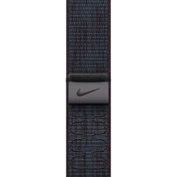 Ремешок Apple Watch 40mm Nike Sport Loop, Black/Blue — фото 1