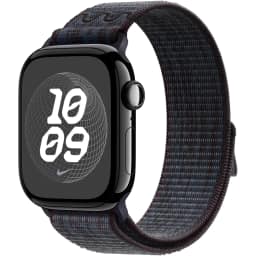 Ремешок Apple Watch 40mm Nike Sport Loop, Black/Blue — фото 2