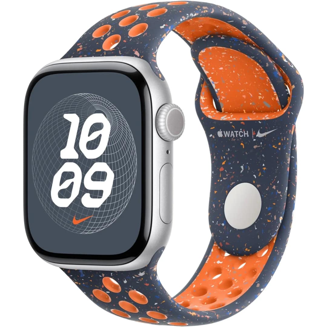 Ремешок Apple Watch 40mm Nike Sport Band M L, Blue Flame — фото 3