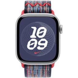 Ремешок Apple Watch 40mm Nike Sport Loop, Blue/Red — фото 2