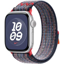 Ремешок Apple Watch 40mm Nike Sport Loop, Blue/Red — фото 3