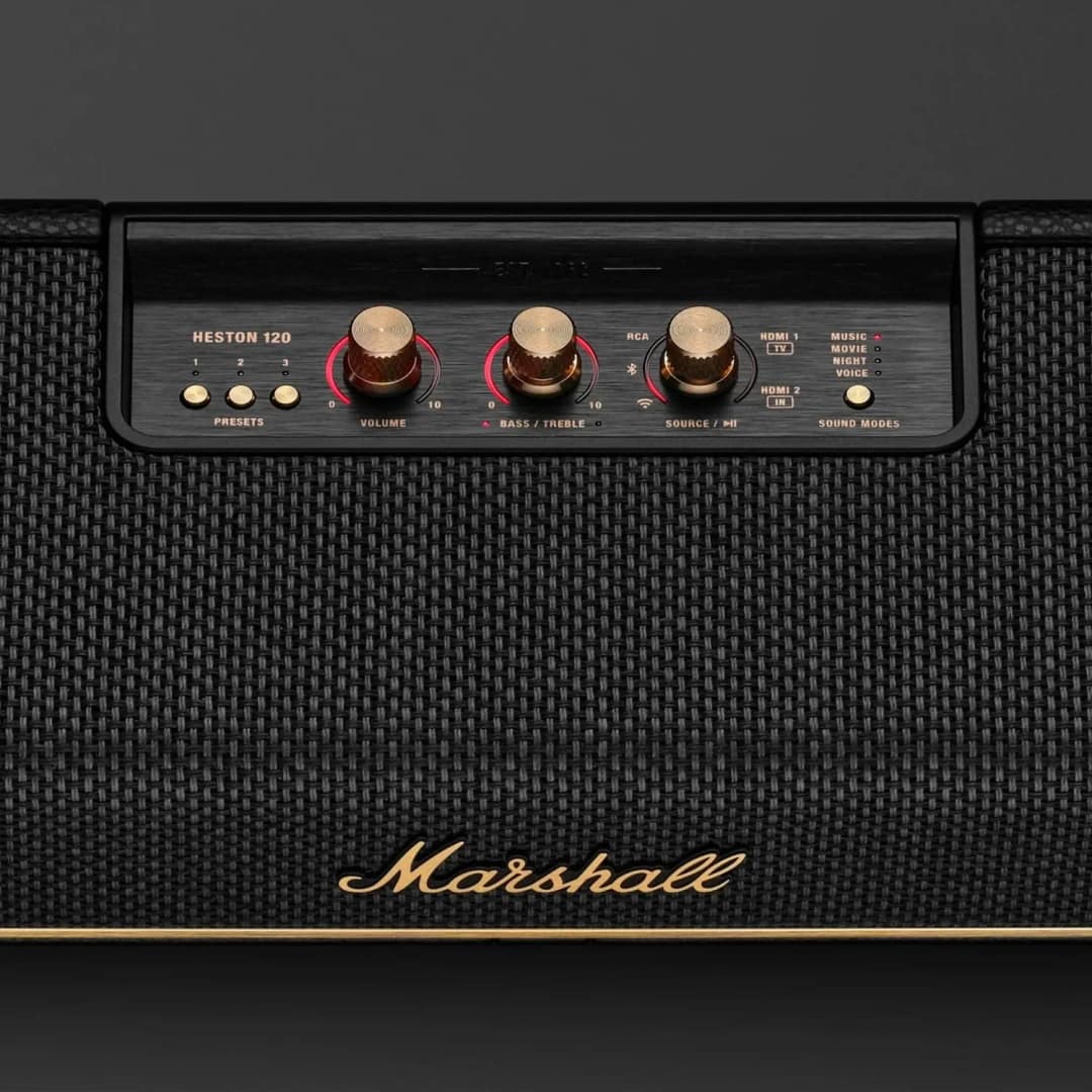 Саундбар Marshall Heston 120 Black — фото 5