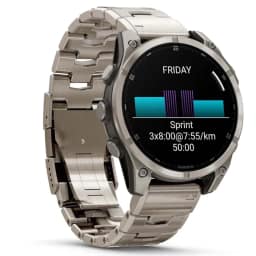 Смарт-часы Garmin Fenix 8 47mm Amoled Sapphire Titanium Graphite with Titanium Band with Graphite Silicone Band — фото 2