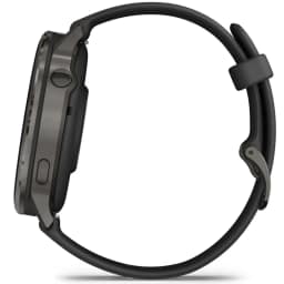 Смарт-часы Garmin Venu 4 45mm Slate Bezel With Silicone Band, Black — фото 3