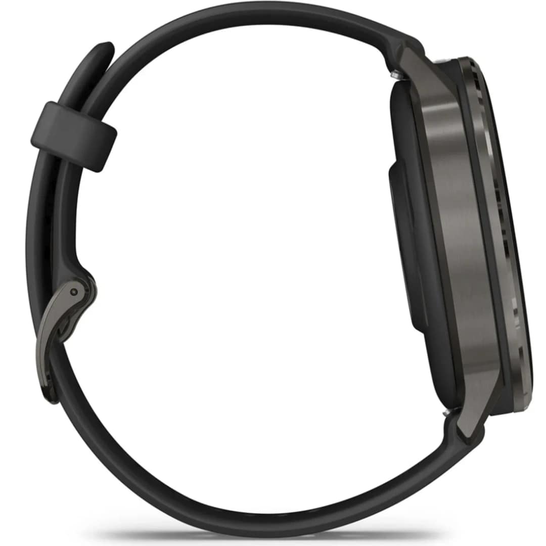 Смарт-часы Garmin Venu 4 45mm Slate Bezel With Silicone Band, Black — фото 5