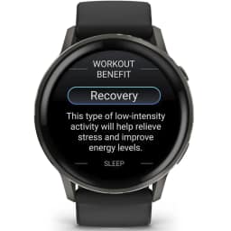 Смарт-часы Garmin Venu 4 45mm Slate Bezel With Silicone Band, Black — фото 6