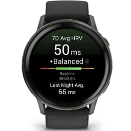 Смарт-часы Garmin Venu 4 45mm Slate Bezel With Silicone Band, Black — фото 8