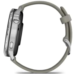 Смарт-часы Garmin Venu 4 45mm Silver Bezel With Silicone Band, Silver Gray — фото 3