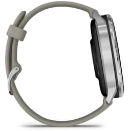 Смарт-часы Garmin Venu 4 45mm Silver Bezel With Silicone Band, Silver Gray — фото 4