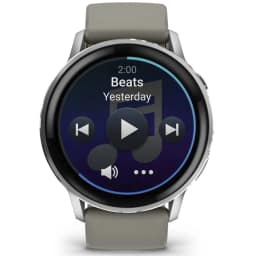 Смарт-часы Garmin Venu 4 45mm Silver Bezel With Silicone Band, Silver Gray — фото 7