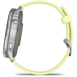 Смарт-часы Garmin Venu 4 45mm Silver Bezel With Silicone Band, Citron — фото 2