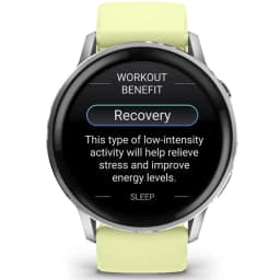 Смарт-часы Garmin Venu 4 45mm Silver Bezel With Silicone Band, Citron — фото 6