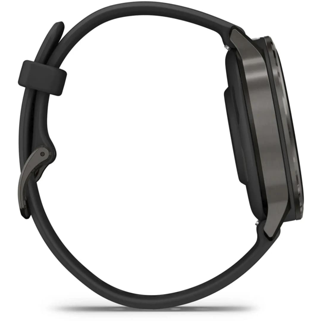 Смарт-часы Garmin Venu 4 41mm Slate Bezel With Silicone Band, Black — фото 5