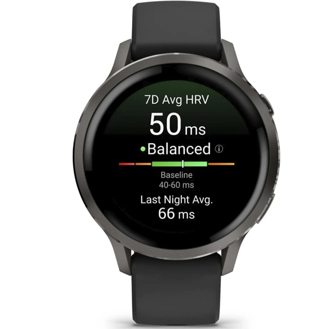 Смарт-часы Garmin Venu 4 41mm Slate Bezel With Silicone Band, Black — фото 8