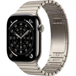 Смарт-часы Apple Watch Series 11 46mm Titanium Case with Link Bracelet, Natural — фото 1