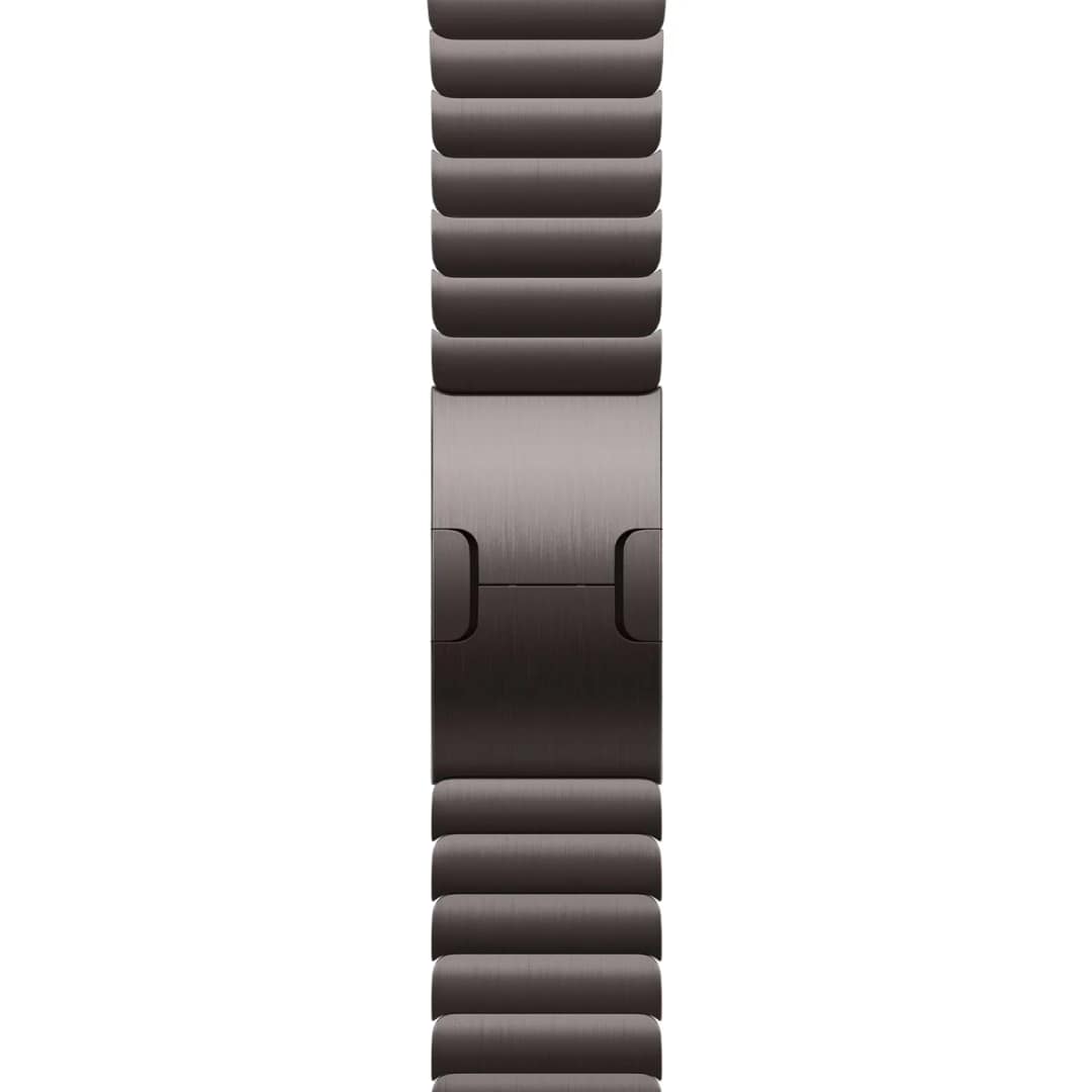 Смарт-часы Apple Watch Series 11 46mm Titanium Case with Slate Link Bracelet, Gold — фото 2