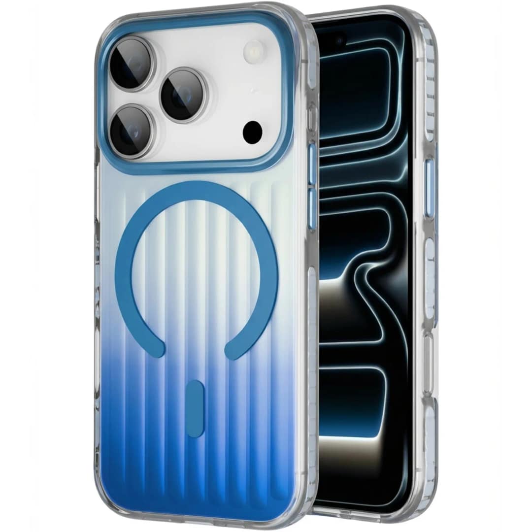 Чехол Gurdini Ocean Case Transparent для iPhone 17 Pro, Blue — фото 2