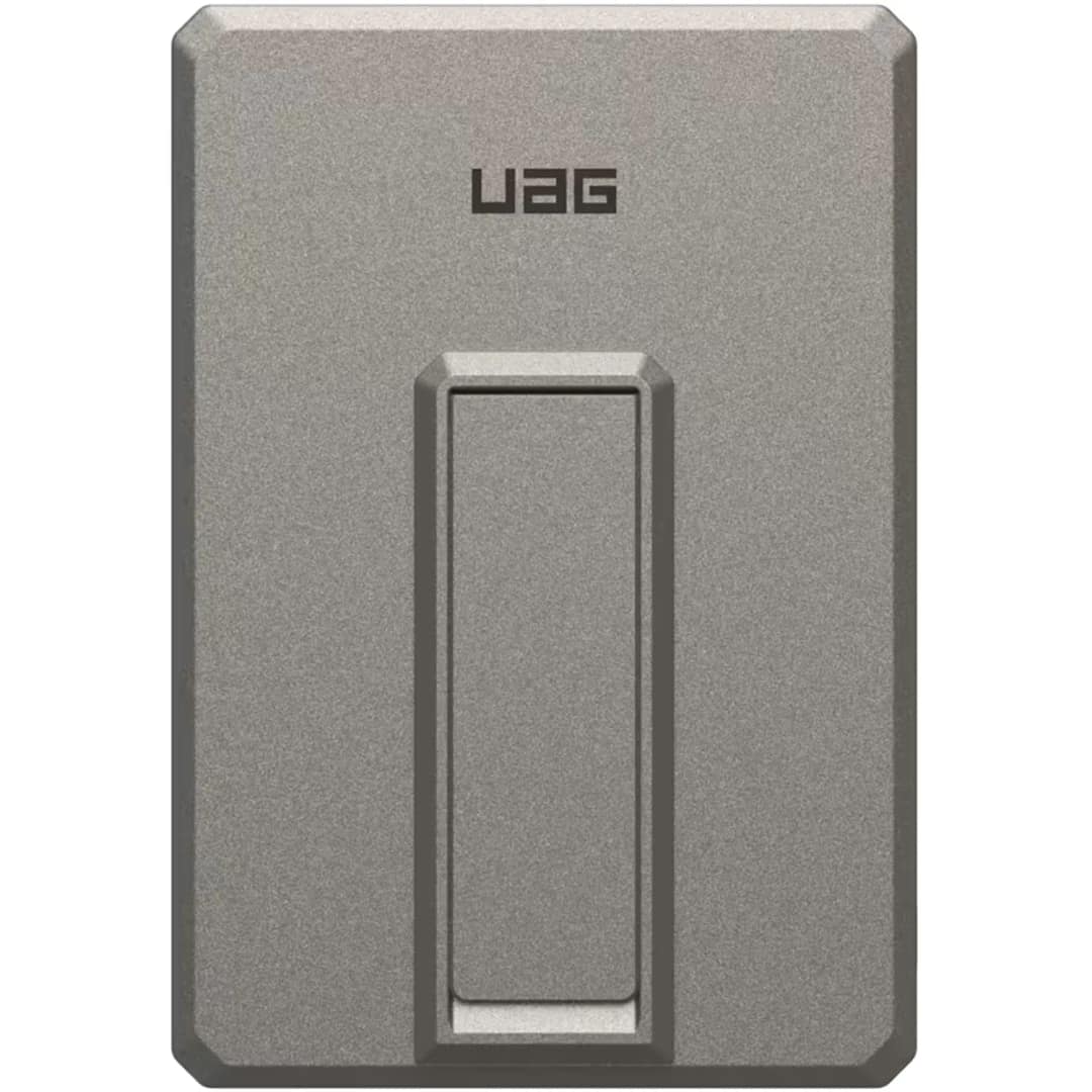 Внешний аккумулятор UAG SRGE Slim 5K Power Bank With Stand 5000mAh, Titanium — фото 2