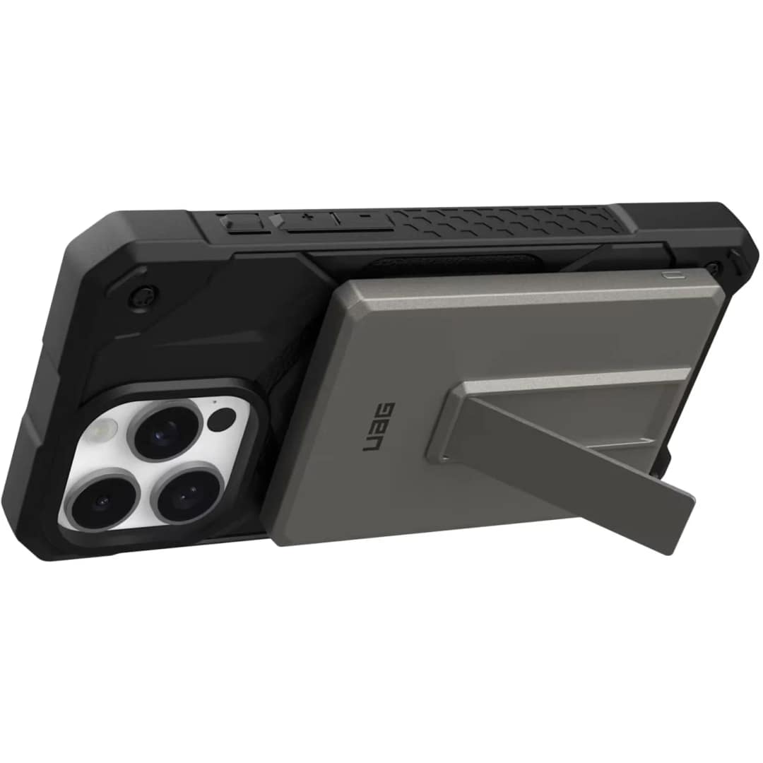Внешний аккумулятор UAG SRGE Slim 5K Power Bank With Stand 5000mAh, Titanium — фото 5