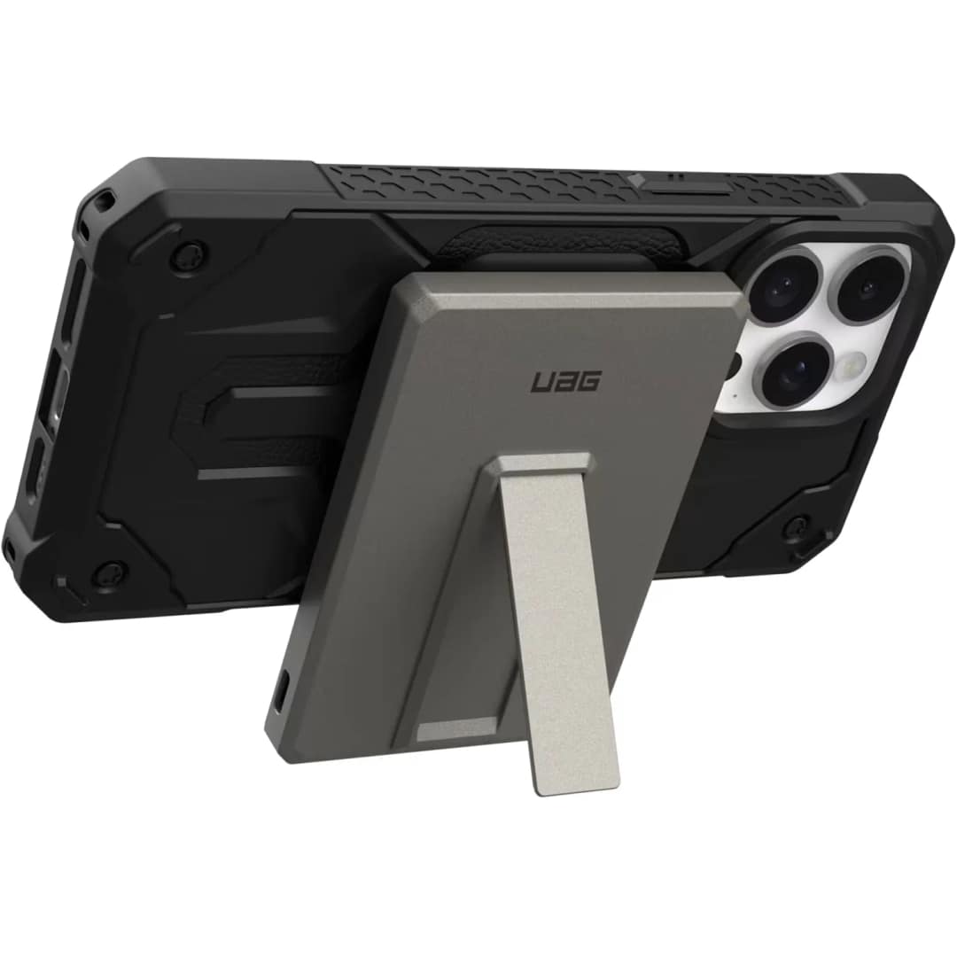 Внешний аккумулятор UAG SRGE Slim 5K Power Bank With Stand 5000mAh, Titanium — фото 6
