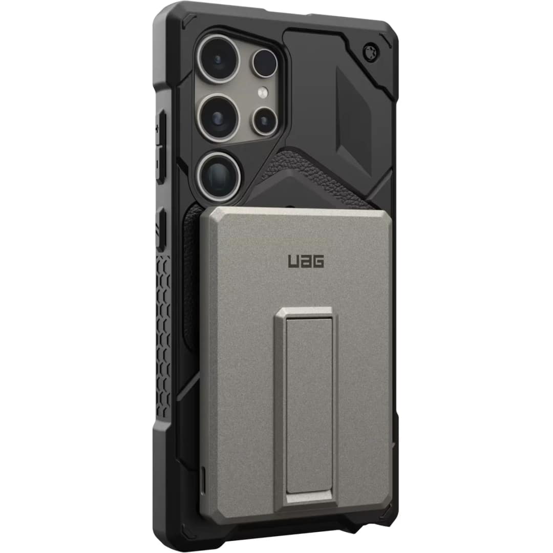 Внешний аккумулятор UAG SRGE Slim 5K Power Bank With Stand 5000mAh, Titanium — фото 7