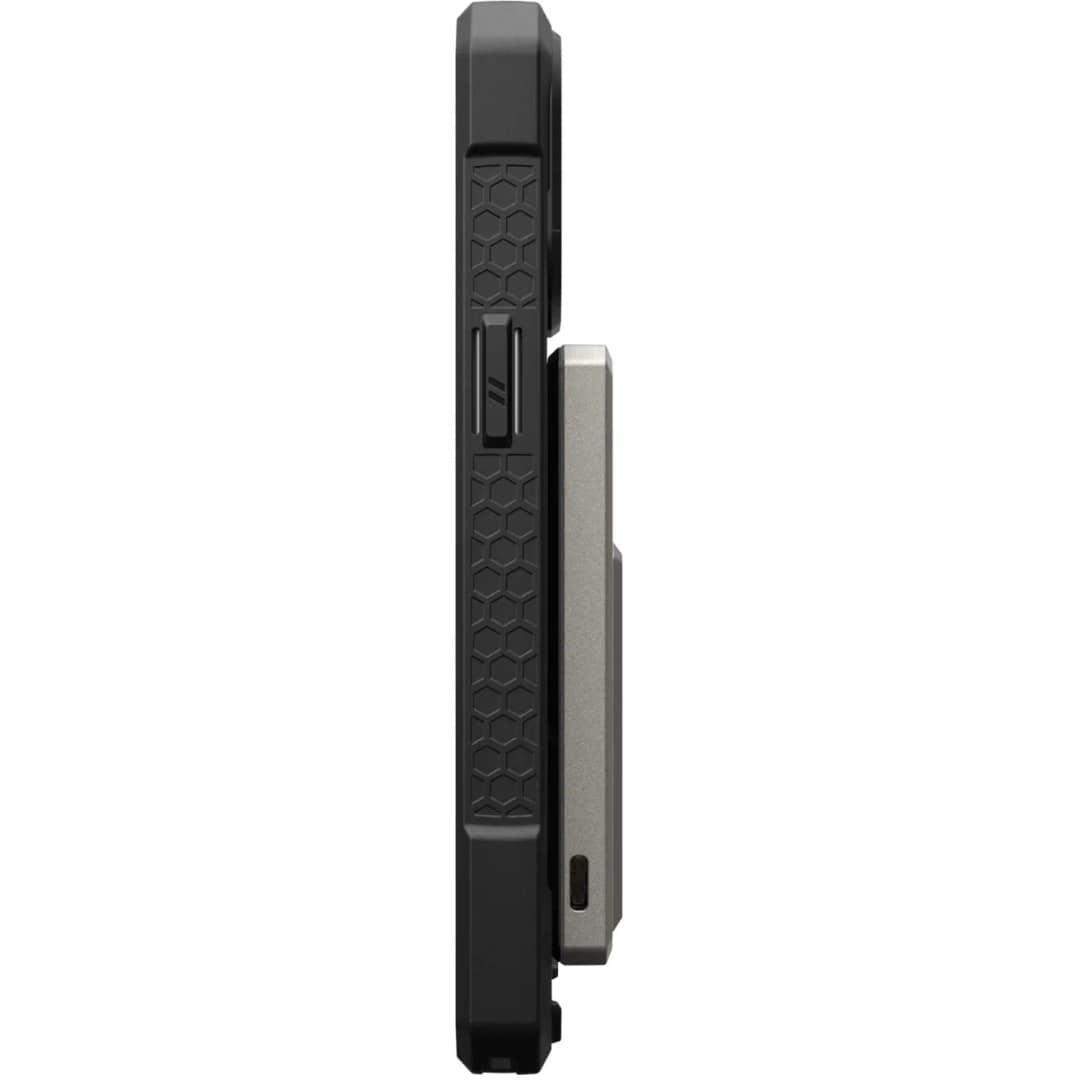 Внешний аккумулятор UAG SRGE Slim 5K Power Bank With Stand 5000mAh, Titanium — фото 10