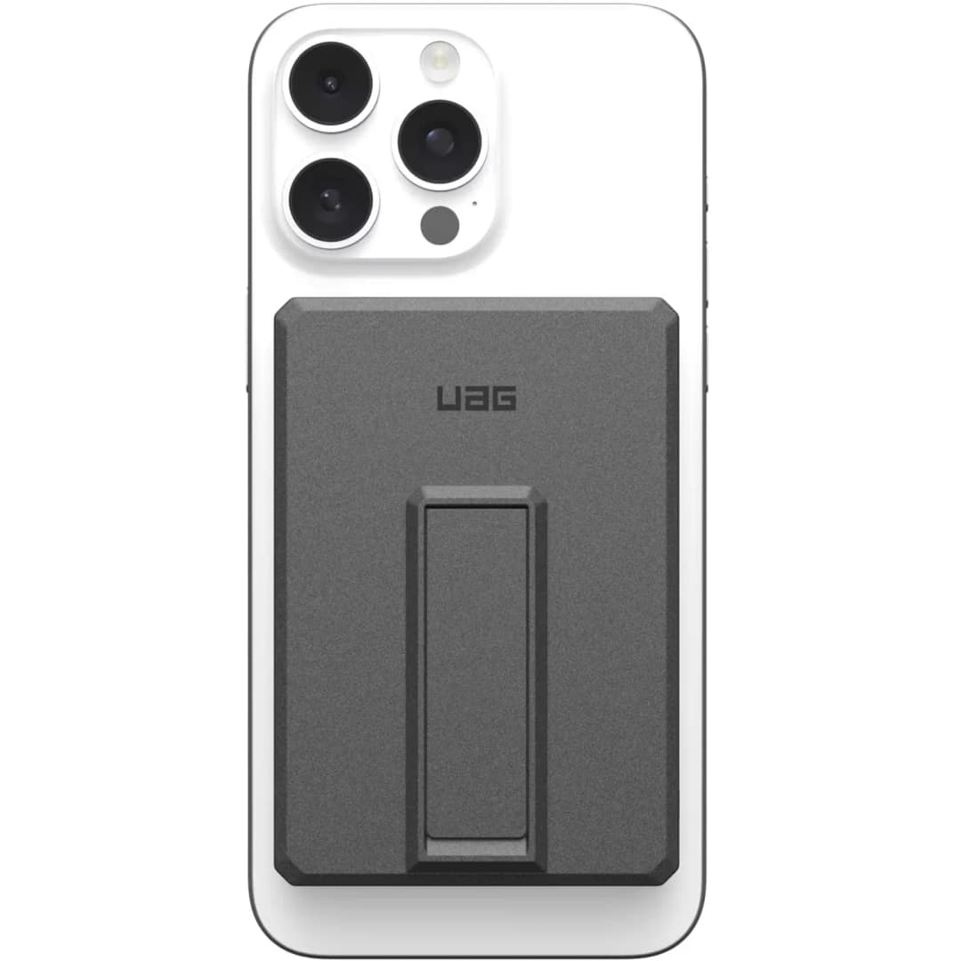 Внешний аккумулятор UAG SRGE Slim 5K Power Bank With Stand 5000mAh, Black/Gray — фото 8