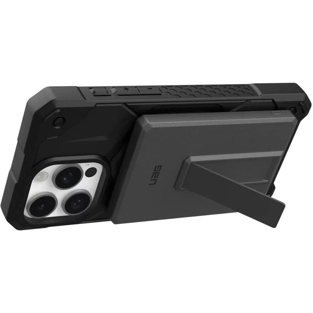 Внешний аккумулятор UAG SRGE Slim 5K Power Bank With Stand 5000mAh, Black/Gray — фото 9