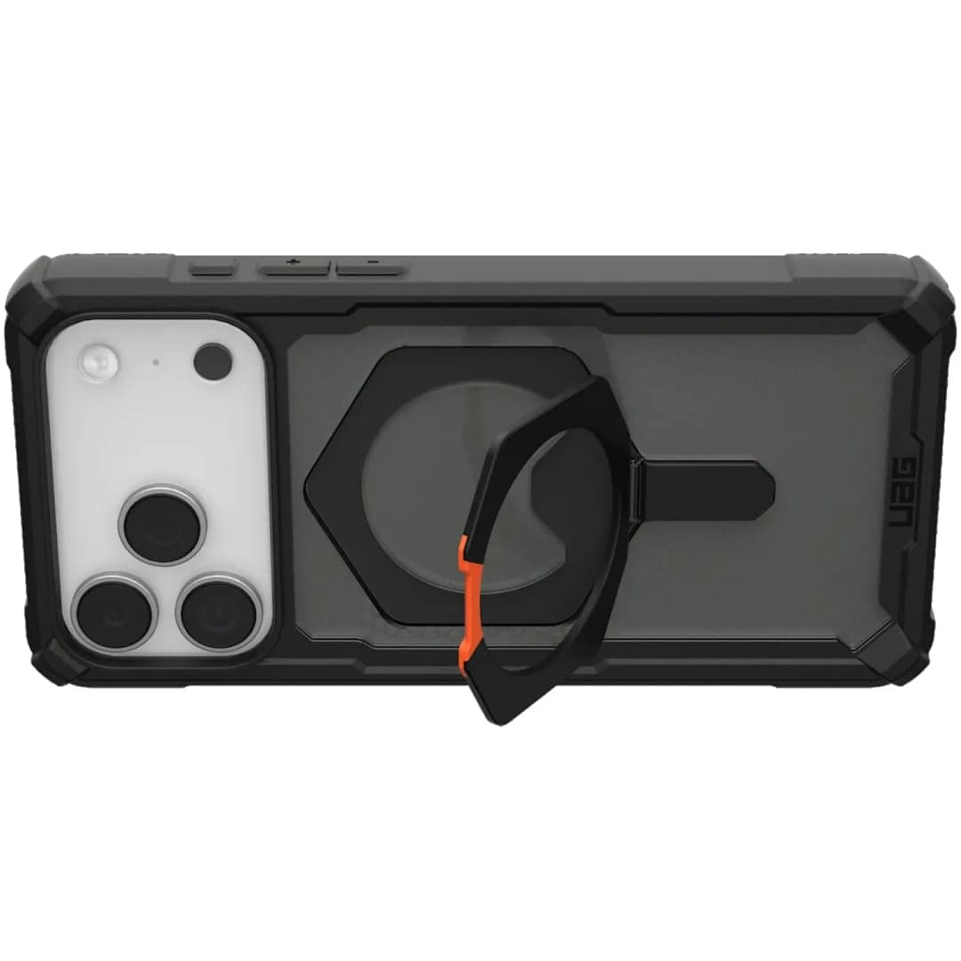 Чехол UAG MagSafe Plasma XTE Case для iPhone 17 Pro Max, Black/Orange — фото 3