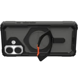 Чехол UAG MagSafe Plasma XTE Case для iPhone 17, Black/Orange — фото 4