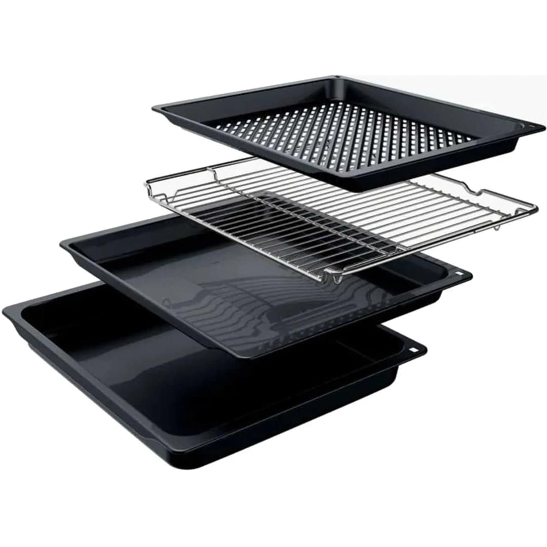 Электрический духовой шкаф Bosch Serie 4 HUA736EG0T, Black — фото 4