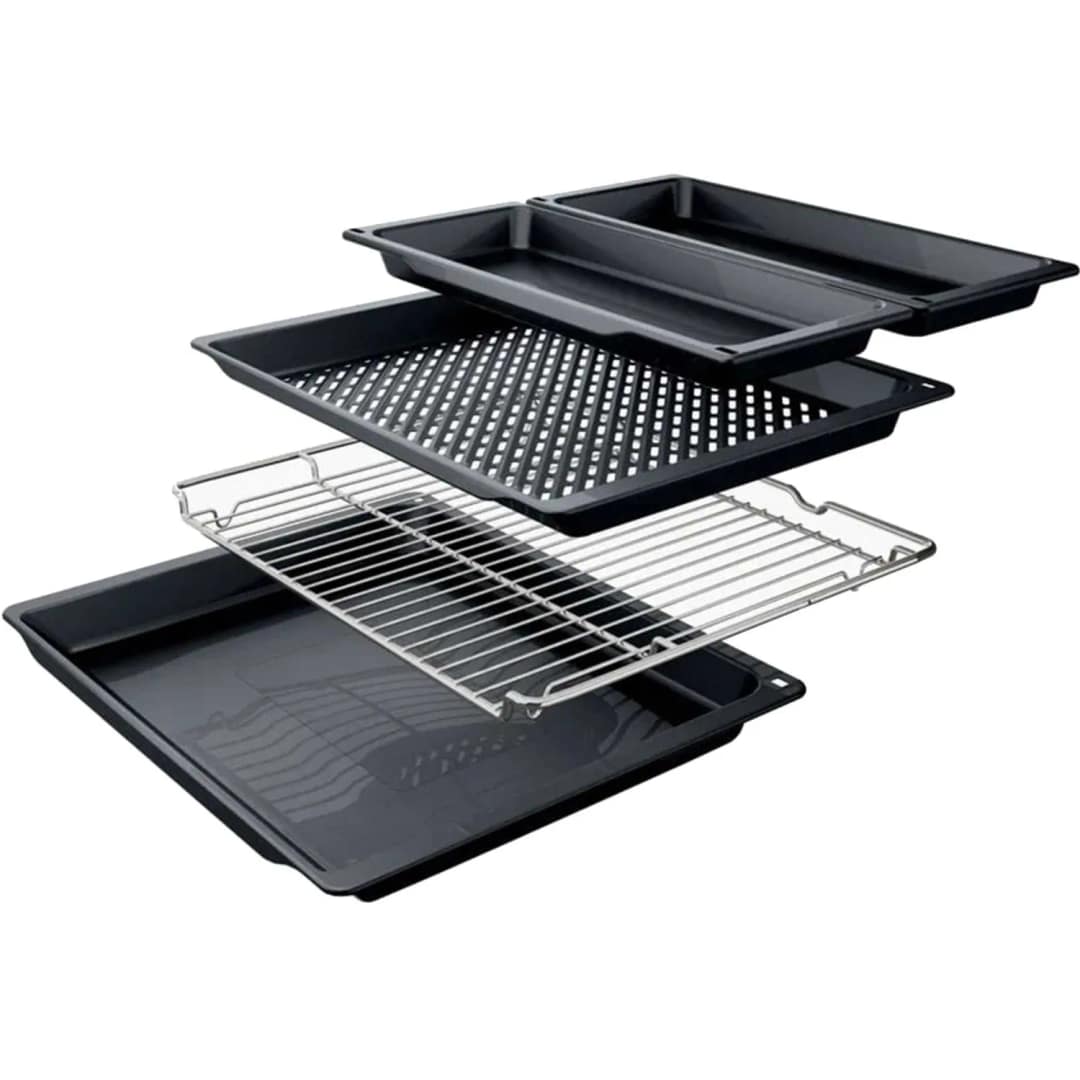 Электрический духовой шкаф Bosch Serie 6 HJG852YS0, Silver — фото 5