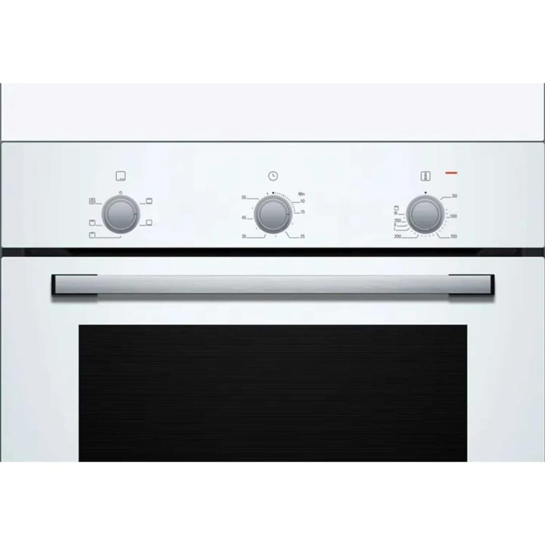 Электрический духовой шкаф Bosch Serie 2 HBF011BV1T, White — фото 2