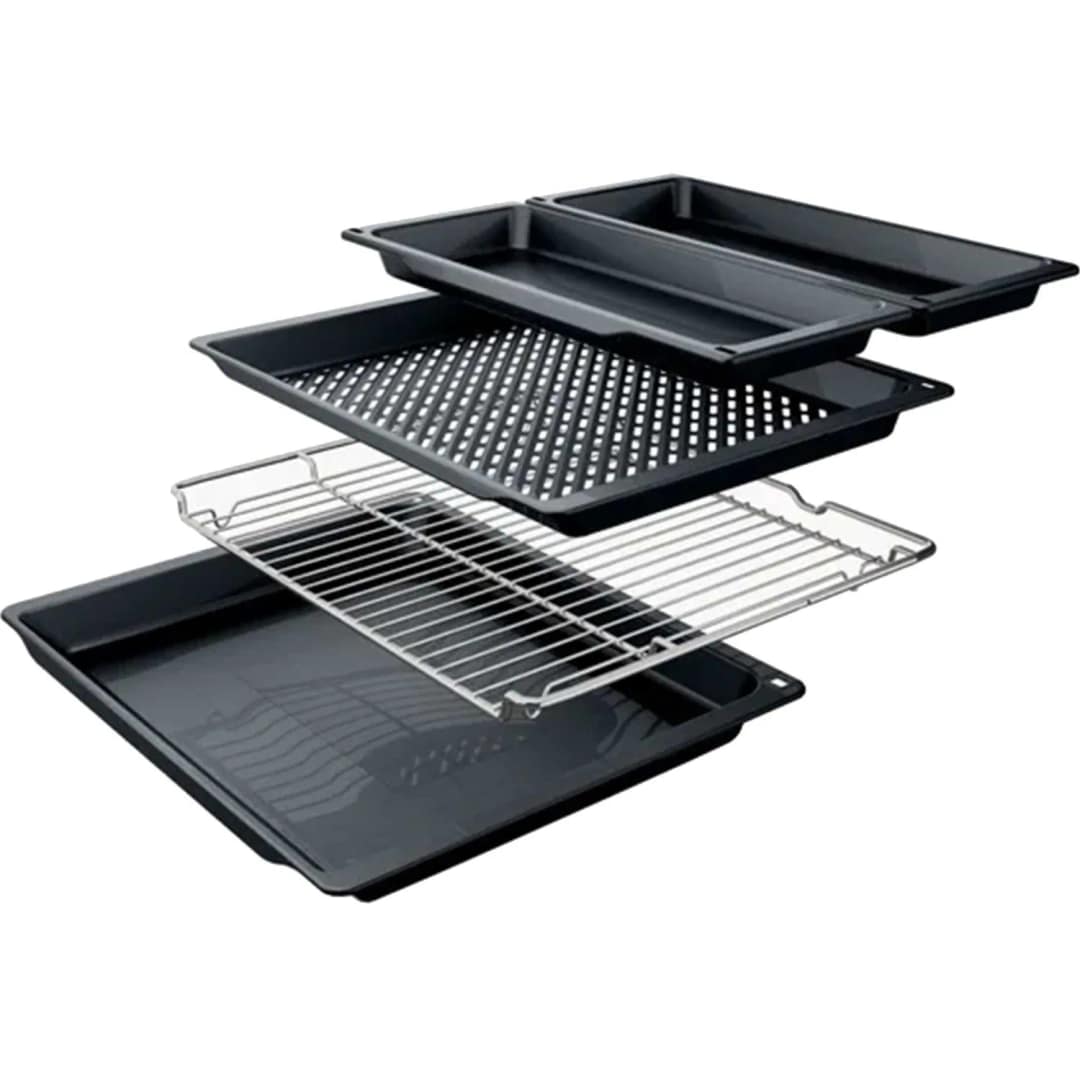 Электрический духовой шкаф Bosch Serie 6 HJG852YT0T, Black — фото 3