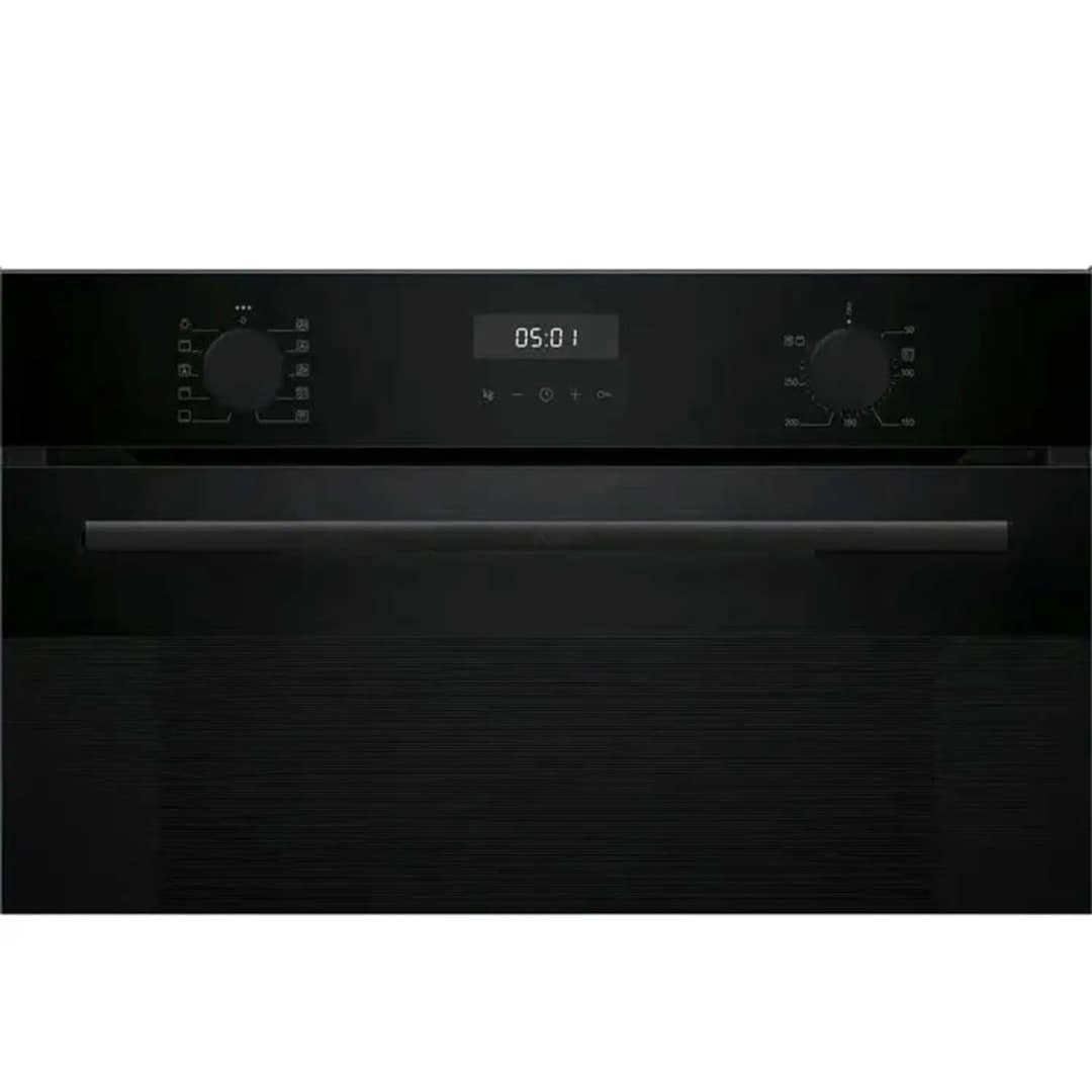 Электрический духовой шкаф Bosch Serie 4 HJA737BA0, Black — фото 2