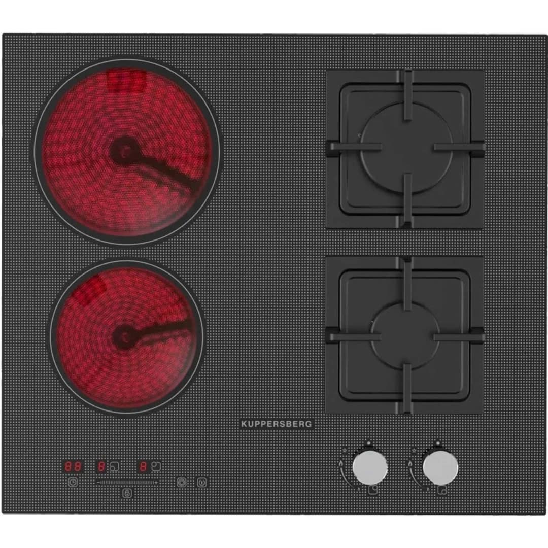 Комбинированная варочная панель Kuppersberg EGS 600 Black — фото 5
