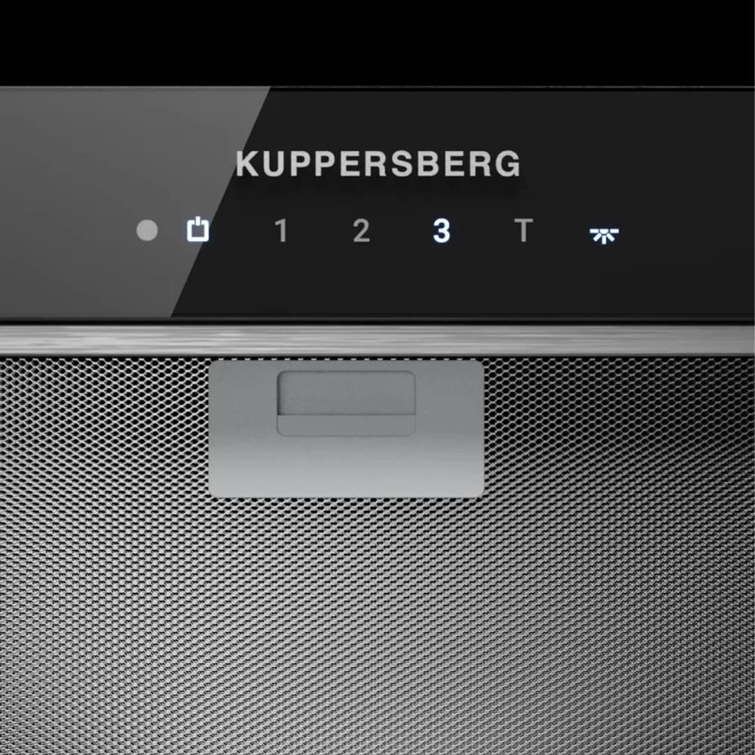 Встраиваемая вытяжка Kuppersberg BIM 600, Black — фото 5