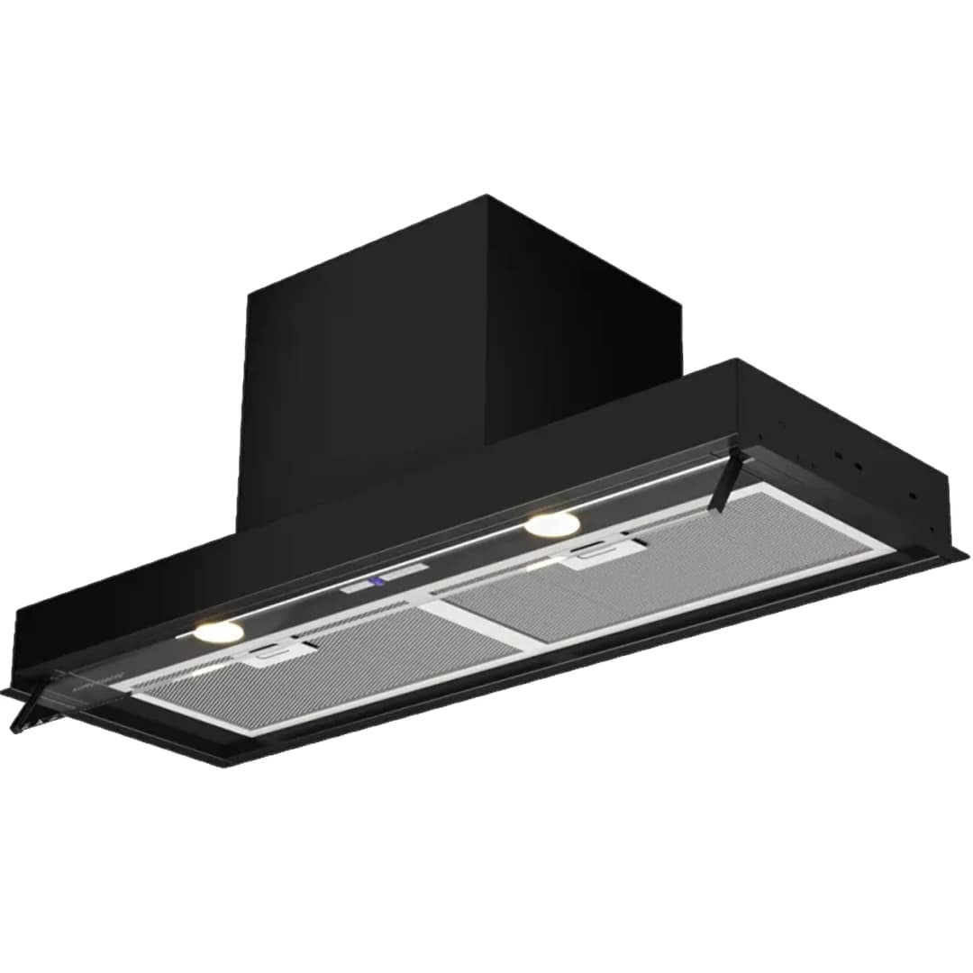 Встраиваемая вытяжка Kuppersberg NANCY S 90 Black — фото 3