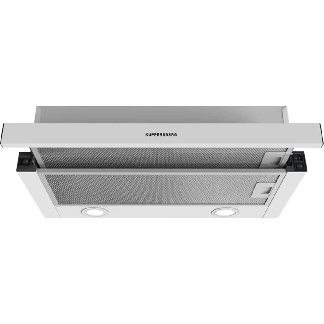 Встраиваемая вытяжка Kuppersberg Slimdual 60 W, White — фото 3