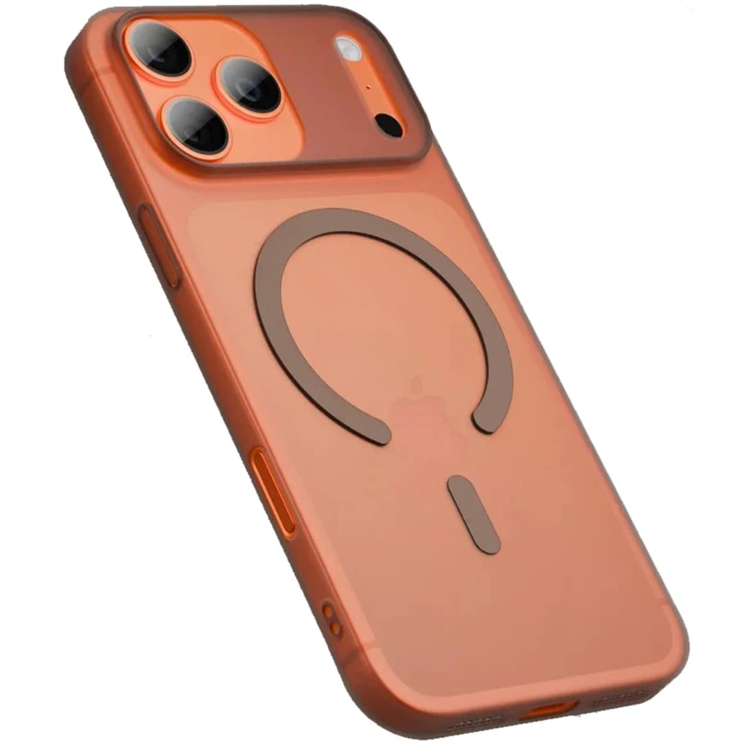 Чехол Gurdini Slim Series with MagSafe для iPhone 17 Pro, Orange — фото 2