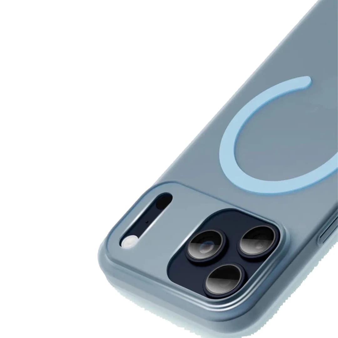 Чехол Gurdini Slim Series with MagSafe для iPhone 17 Pro Max, Blue — фото 2