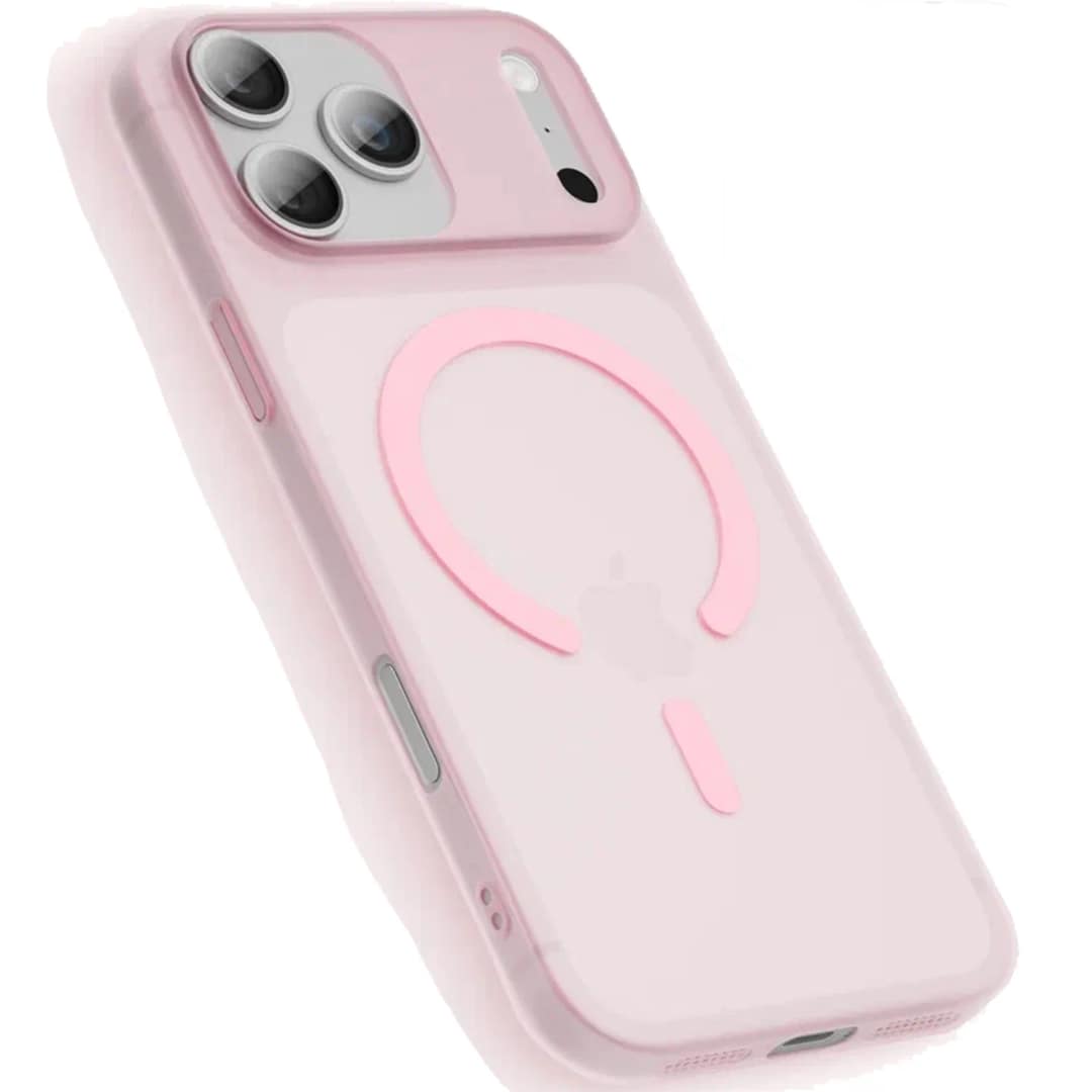 Чехол Gurdini Slim Series with MagSafe для iPhone 17 Pro Max, Pink — фото 3